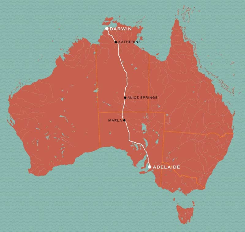 The Ghan Journey