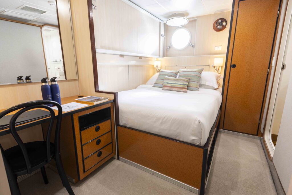 True North River Class Cabin on the lower deck.